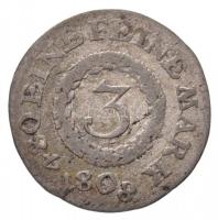 Német Államok / Szászország-Meiningen 1808. 3kr Ag (1,38g) T:2-,3
German States / Saxe-Meiningen 18...