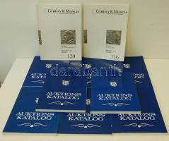 8db klf Kurpfälzische és 2db klf Gorny&Mosch árverési katalógus 2001-2006-ig