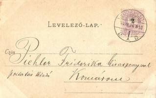 1899 Budapest V. Igazságügyi palota. Divald Károly 11. sz. (EK)