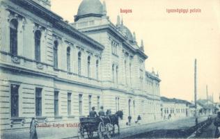 Lugos, Lugoj; Igazságügyi palota. Sziklai Lajos kiadása / Palace of Justice (EK)