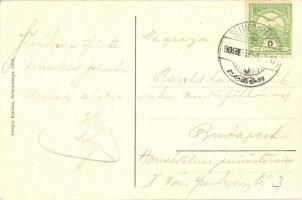 Selmecbánya, Banska Stiavnica; Mihály-tárói tó, Kálvária. Joerges kiadása / lake by the mine, calvar...