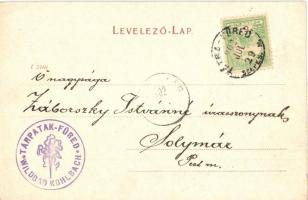 Tátra, Halas-tó. F. Pietschmann No. 505. / Fischsee / lake (EK)