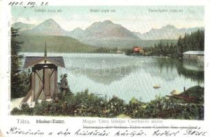 Tátra, Csorba-tó. F. Pietschmann No. 506. / Csorber-See / Strbské Pleso / lake (EK)