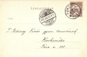 Tátra, Csorba-tó. F. Pietschmann No. 506. / Csorber-See / Strbské Pleso / lake (EK)