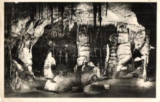 Aggtelek, Jósvafői (Nagybaradla) cseppkőbarlang, belső, Minerva templom (EK)