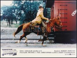 "Vissza a jövőbe"  filmfotó, 2 db, 18x24 cm