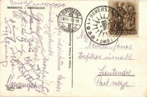 Beregszász, Berehovo; Méhes palota / palace "1938 Beregszász visszatért" So. Stpl (EK)