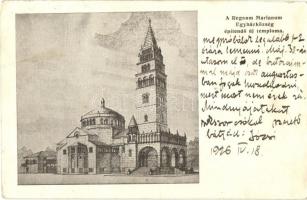 Budapest VII. A Regnum Marianum Egyházközség építendő új temploma (EK)