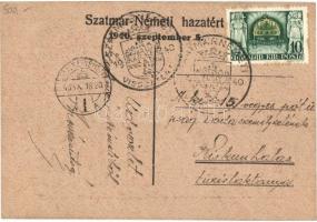 Szatmárnémeti, Satu Mare; Református leánygimnázium / girl grammar school "1940 Szatmárnémeti v...