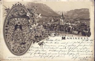 1895 Mariazell Litho