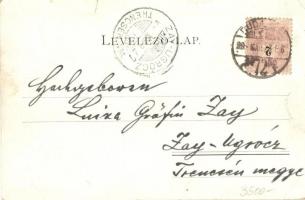 1899 Budapest I. Szent György tér, M. kir. Honvédelmi Minisztérium. Schmidt Edgar kiadása (kis szaka...