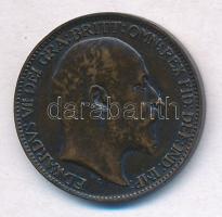 Nagy-Britannia 1902. 1f Br T:2 ph.
Great Britain 1902. 1 Farthing Br C:XF edge error
Krause KM#792