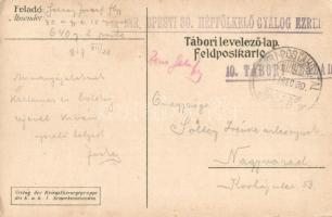 Prosit Neujahr! Verlag der Kriegsfürsorgegruppe des k.u.k. 1. Armeekommandos / Boldog Újévet! Osztrá...