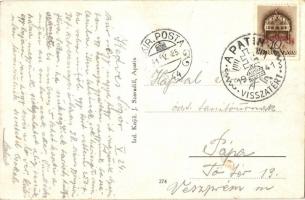 Apatin, Dunavska obala / Duna-part, evezősök edzése. J. Szavadill kiadása / Danube riverside, sport,...