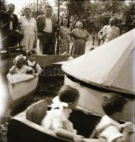 cca 1960 Budapest, Vidámpark, 13 db szabadon felhasználható, vintage negatív Kotnyek Antal (1921-199...