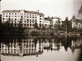 cca 1935 Magas-Tátra, 13 db szabadon felhasználható, professzionális minőségű, vintage negatív Mathe...