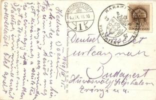 Makerló, Macarlau (Máramarossziget, Sighetu Marmatiei); vízfogó, gát. Berger Miksa kiadása / dam + 1...