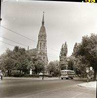 cca 1965 Budapesti autóbuszok, 5 db szabadon felhasználható, vintage negatív, 24x36 mm és 6x6 cm köz...