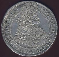 Ausztria/magyar verdejel 1698KB 1/2Tallér Ag I.Lipót T:3+