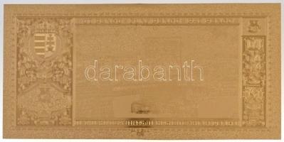 DN 5P aranyozott bankjegy replika T:I
