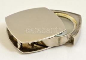 Fémkeretes kihajtható nagyító, d: 3 cm