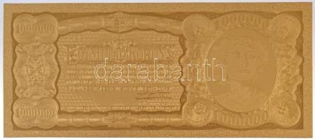 DN 1.000.000K aranyozott bankjegy replika T:I