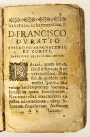 Briti, Fabrizio: Synopsis scripturae sacrae universae. Genova, [1645], Franciscus Barberius. Címlapj...