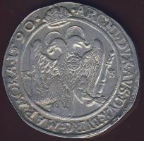 Ausztria/magyar verdejel 1590KB Tallér Ag Rudolf T:3/3+