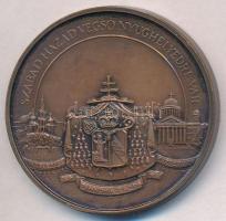 Bozó Gyula (1913-2004) 1991. Mindszenty bíboros emlékére Br emlékérem "JOSEPHUS CARD.MINDSZENTY...