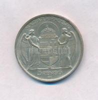 1939. 5P Ag "Horthy jobbra" T:1-,2 patina
Adamo P8
