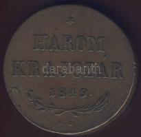 1849NB 3kr "Szabadságharc" T:3+