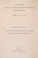 Dr. Temesváry Rezső: A tejelválasztás és szoptatás élet- és kórtanának kézikönyve. Bp.,1901, Magyar ...