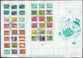 Iskolai takarékbélyeg gyűjtőlap 42 db takarékbélyeggel