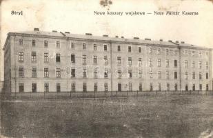 Stryi, Stryj; Nowe koszary wojskowe / Neue Militär Kaserne / new military barracks (EK)