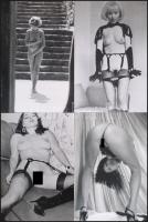 cca 1995 Esztétikai élmények, 12 db szolidan erotikus, mai nagyítás, 15x10 cm / 12 erotic photos
