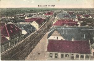 Bátaszék, látkép utcával  (Rb)