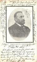 Szilágyi Dezső, gyászlap / Hungarian politician and jurist, obituary card (EK)