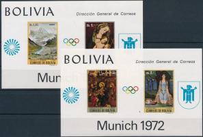 Nyári Olimpia, München blokk sor, Summer Olympics, Munich block set
