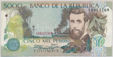 Kolumbia 2006. 5000P T:III szép papír Colombia 2006. 5000 Pesos C:F nice paper