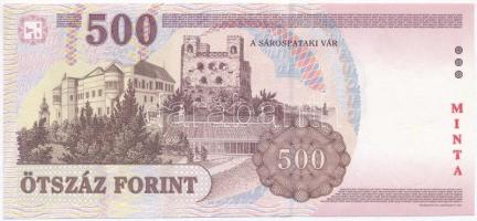 1998. 500Ft "MINTA" alacsony "EA 000204" sorszámmal T:I
Adamo F54M2