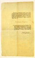 1808 Vas vármegyei közgyűlés jegyzőkönyvi kivonata, a zsidó lakosok összeírásáról, latin nyelven, 40...