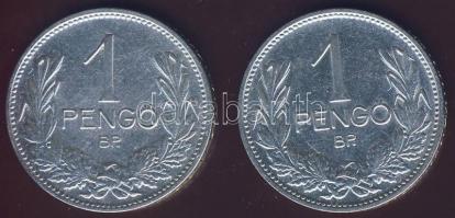 1937. 1P Ag (2x) T:2