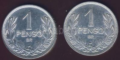 1938. 1P Ag (2x) T:2