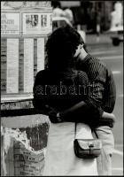 cca 1980 Balásy Pál (?-?) budapesti fotóművész hagyatékából 5 db vintage fotó, 40x28 cm és 39x23 cm ...