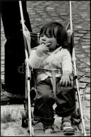 cca 1980 Balásy Pál (?-?) budapesti fotóművész hagyatékából 5 db vintage fotó, 40x28 cm és 39x23 cm ...