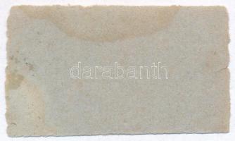 Miskolc 1872. "Miskolváros elöljárósága" hamis pénztári utalvány 25kr értékben T:III