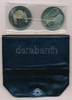 1981. 100Ft Cu-Ni + 5L Cu-Ni "Bulgária 1300 éves" magyar-bolgár közös kiadás, eredeti tokb...
