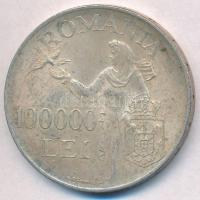 Románia 1946. 100.000L Ag "I. Mihály" T:2 patina
Romania 1946. 100.000 Lei Ag "Mihai...
