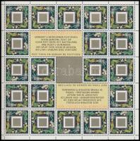 December stamps complete sheet, Decemberi bélyegek teljes ív