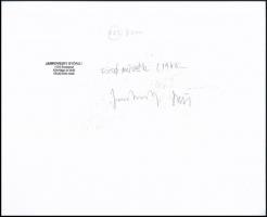 1986 Jankovszky György(1946-): Víkend ház XVIII, feliratozva, aláírt, pecséttel jelzett, részben szí...